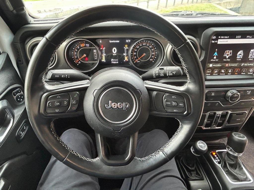 used 2021 Jeep Wrangler Unlimited car, priced at $25,999
