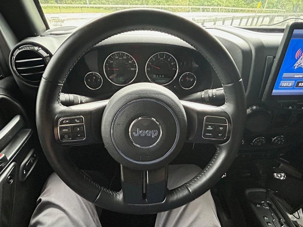 used 2017 Jeep Wrangler Unlimited car, priced at $23,999
