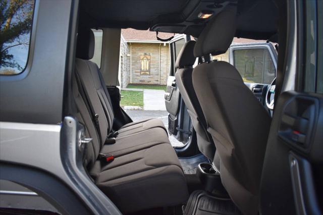 used 2017 Jeep Wrangler Unlimited car, priced at $18,990