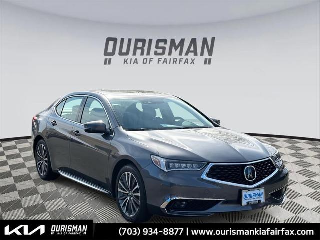 used 2018 Acura TLX car, priced at $24,000