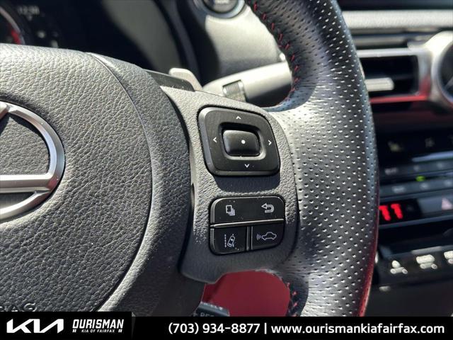 used 2022 Lexus IS 350 car, priced at $41,000