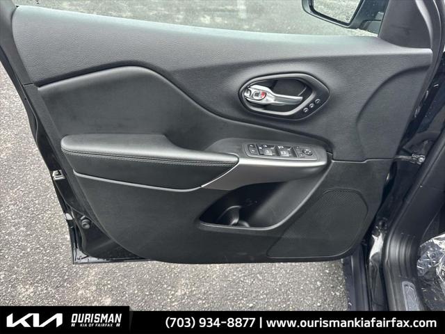 used 2021 Jeep Cherokee car, priced at $24,000