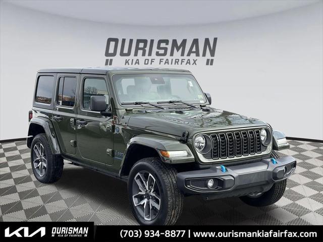 used 2024 Jeep Wrangler 4xe car, priced at $34,800