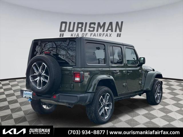 used 2024 Jeep Wrangler 4xe car, priced at $34,800