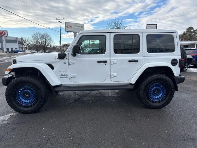 used 2022 Jeep Wrangler Unlimited 4xe car, priced at $33,500