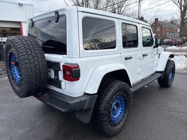 used 2022 Jeep Wrangler Unlimited 4xe car, priced at $33,500