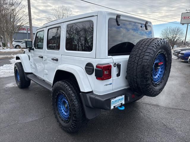 used 2022 Jeep Wrangler Unlimited 4xe car, priced at $33,500