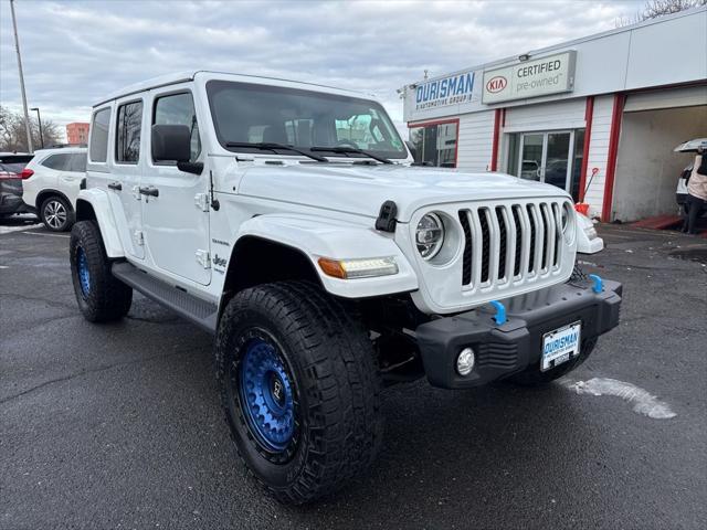 used 2022 Jeep Wrangler Unlimited 4xe car, priced at $33,500