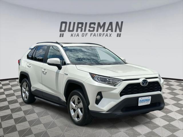 used 2021 Toyota RAV4 Hybrid car, priced at $30,500