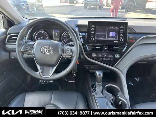 used 2021 Toyota Camry car, priced at $20,100