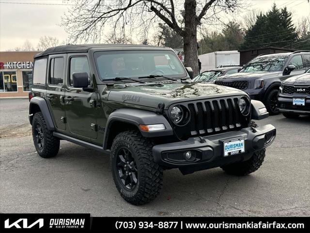 used 2021 Jeep Wrangler car, priced at $30,800