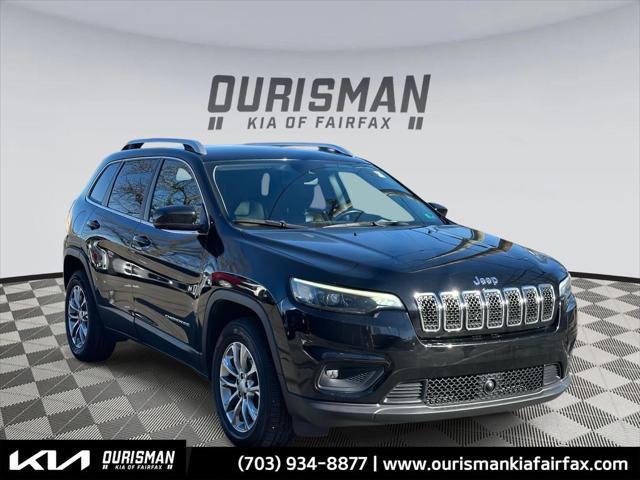 used 2021 Jeep Cherokee car, priced at $17,500