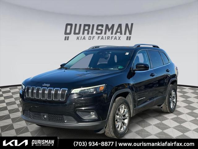 used 2021 Jeep Cherokee car, priced at $17,500