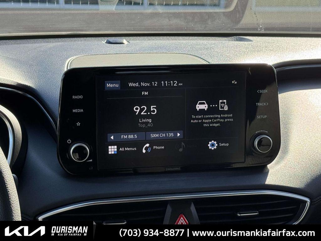 used 2022 Hyundai Santa Fe car, priced at $18,500