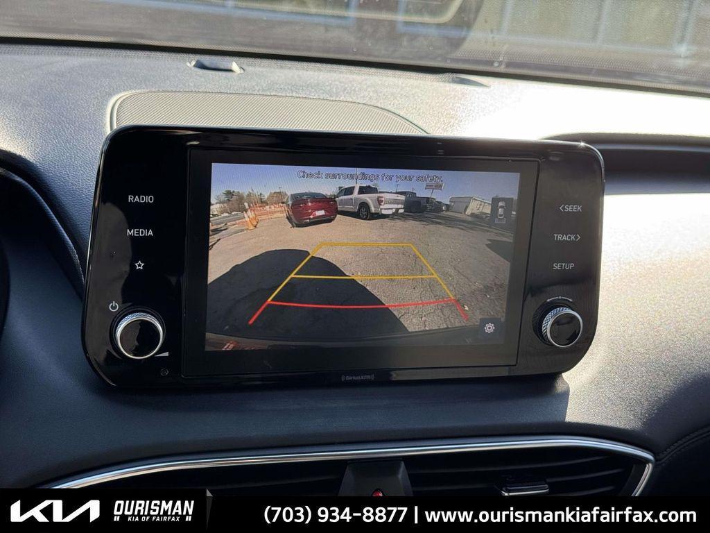 used 2022 Hyundai Santa Fe car, priced at $18,500