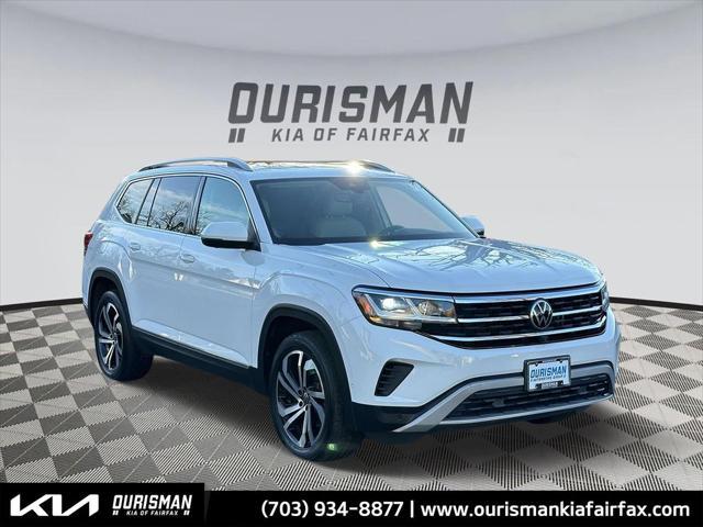 used 2021 Volkswagen Atlas car, priced at $26,500