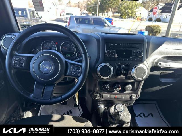 used 2016 Jeep Wrangler Unlimited car, priced at $17,500