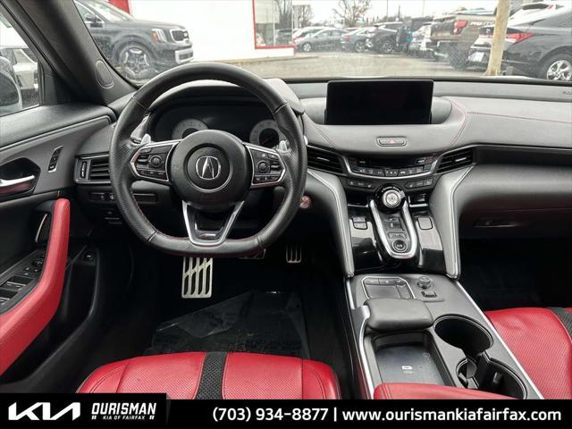 used 2022 Acura TLX car, priced at $27,900