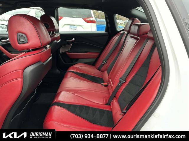 used 2022 Acura TLX car, priced at $27,900