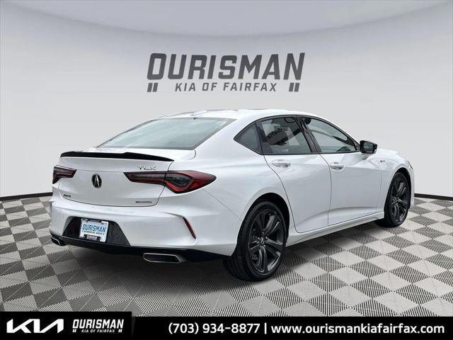 used 2022 Acura TLX car, priced at $27,900