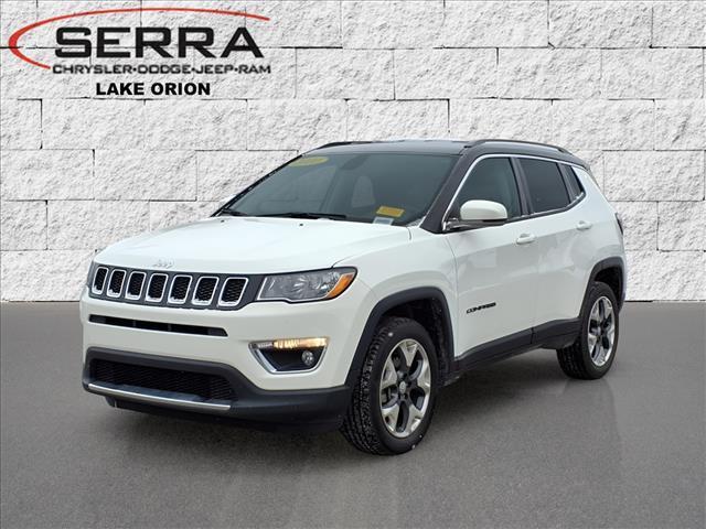 used 2020 Jeep Compass car, priced at $18,500