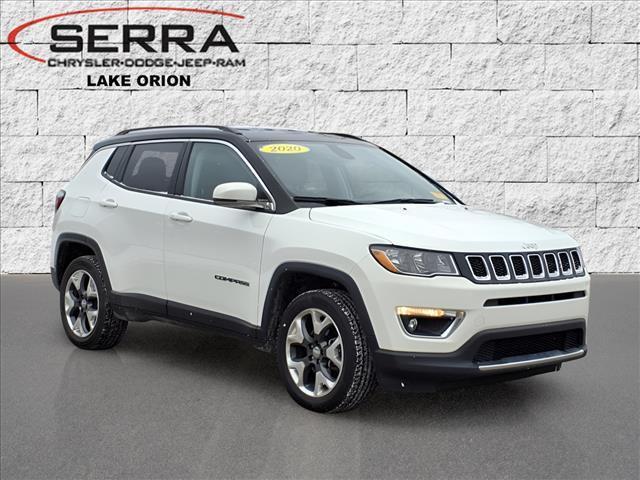 used 2020 Jeep Compass car, priced at $18,500