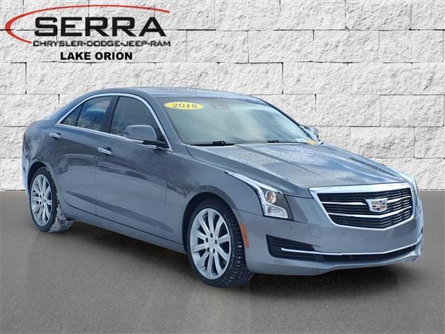 used 2018 Cadillac ATS car, priced at $17,500