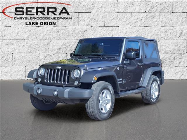 used 2017 Jeep Wrangler car, priced at $16,500