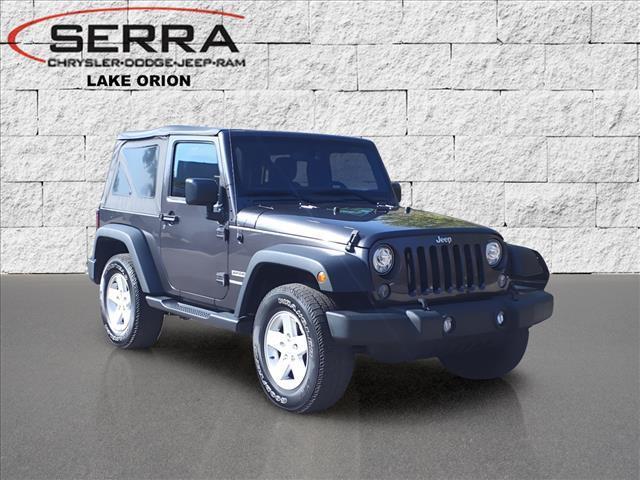 used 2017 Jeep Wrangler car, priced at $16,500