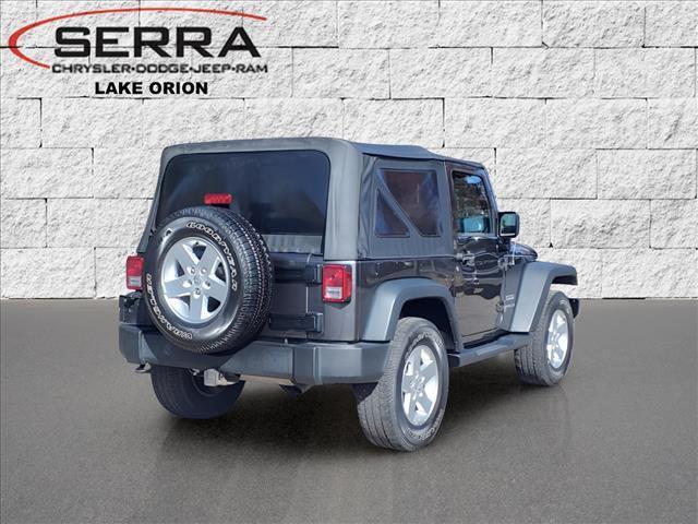 used 2017 Jeep Wrangler car, priced at $16,500