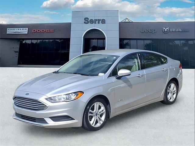 used 2018 Ford Fusion Hybrid car, priced at $8,700