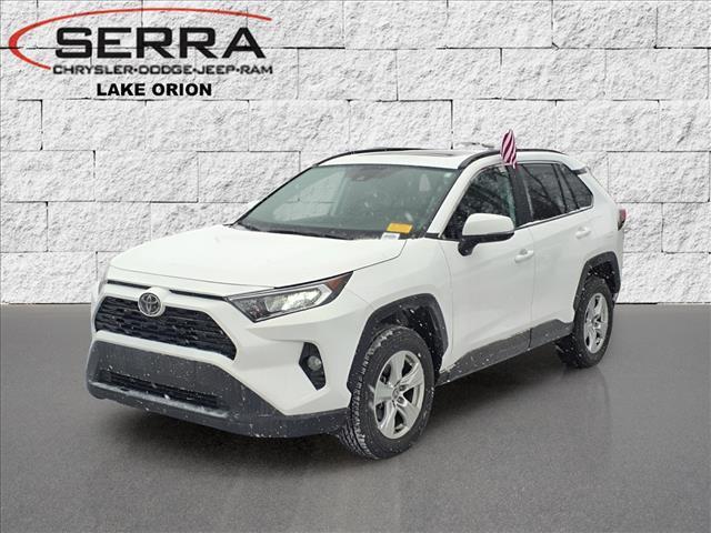 used 2021 Toyota RAV4 car, priced at $27,000