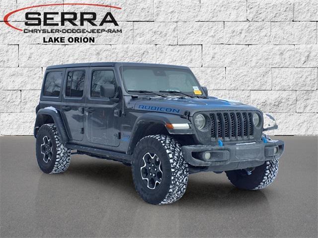 used 2021 Jeep Wrangler Unlimited 4xe car, priced at $28,000