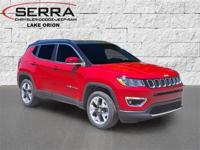 used 2020 Jeep Compass car, priced at $16,000