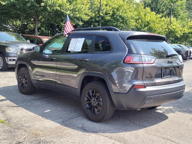 used 2023 Jeep Cherokee car, priced at $25,300