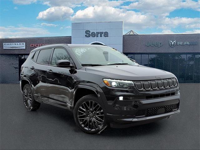 used 2022 Jeep Compass car, priced at $23,500