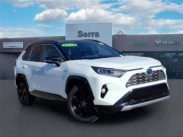 used 2019 Toyota RAV4 Hybrid car, priced at $20,000