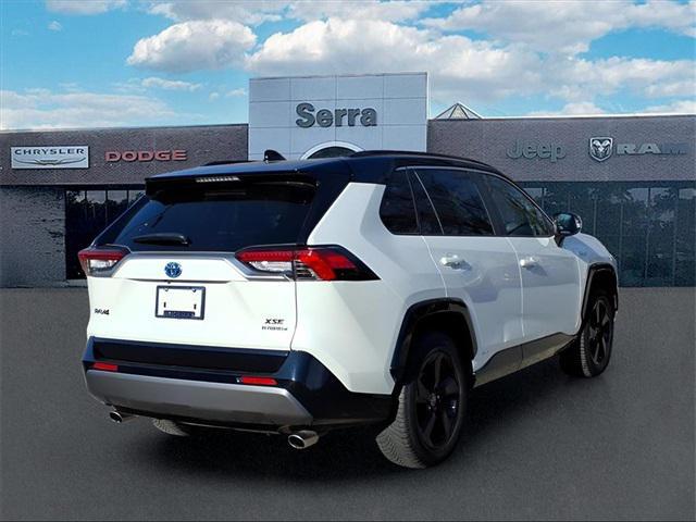 used 2019 Toyota RAV4 Hybrid car, priced at $20,000