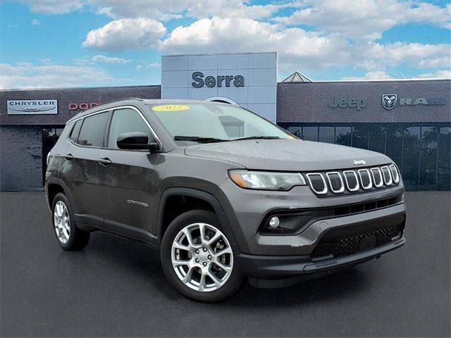 used 2022 Jeep Compass car, priced at $22,000
