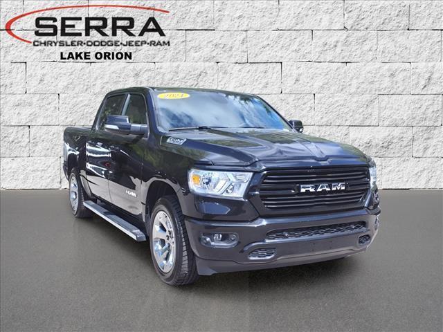 used 2021 Ram 1500 car, priced at $34,000