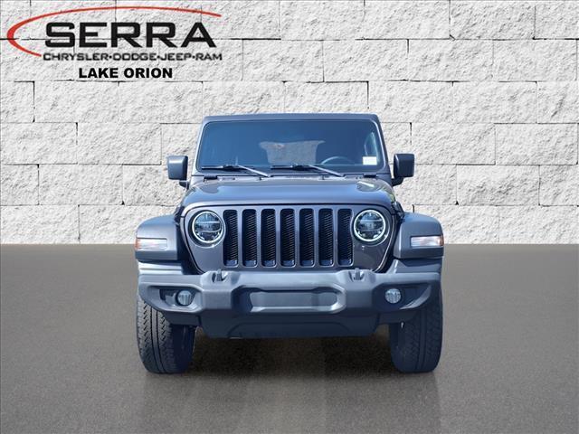 used 2021 Jeep Wrangler Unlimited car, priced at $33,500