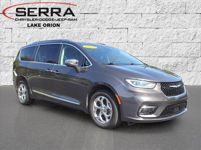 used 2021 Chrysler Pacifica car, priced at $35,500