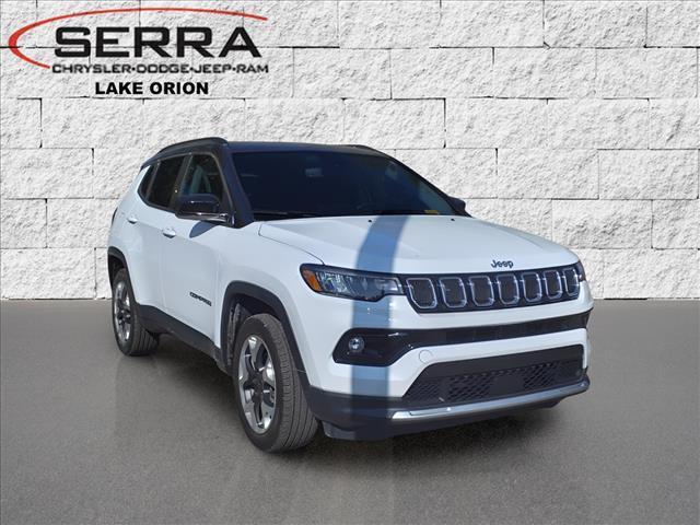 used 2022 Jeep Compass car, priced at $25,000