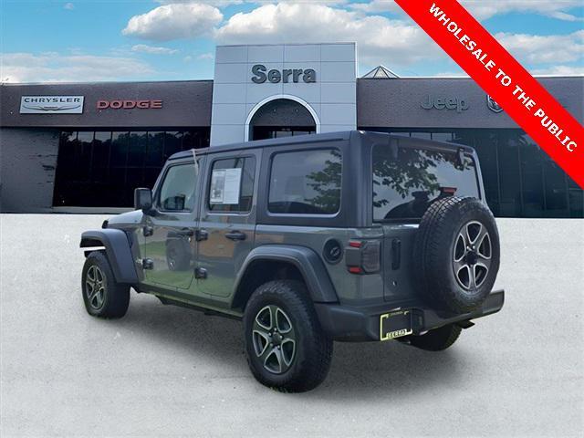 used 2019 Jeep Wrangler Unlimited car, priced at $15,000