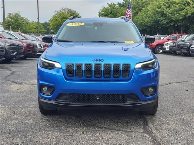 used 2023 Jeep Cherokee car, priced at $28,200