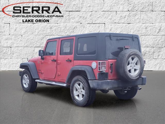 used 2016 Jeep Wrangler Unlimited car, priced at $18,500