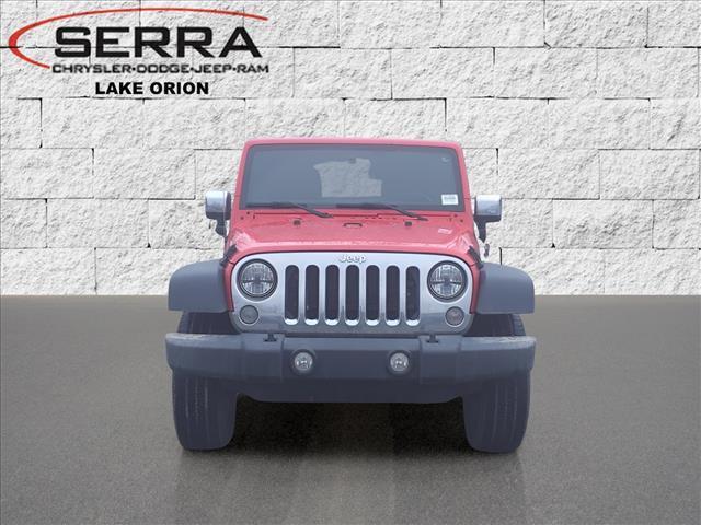 used 2016 Jeep Wrangler Unlimited car, priced at $18,500