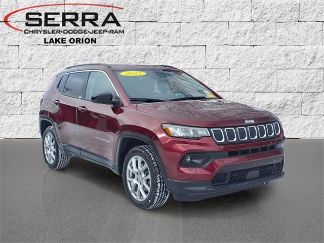 used 2022 Jeep Compass car, priced at $21,000