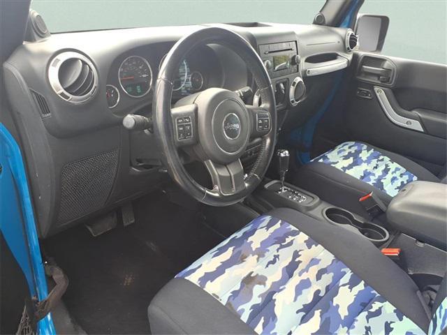 used 2012 Jeep Wrangler Unlimited car, priced at $11,500