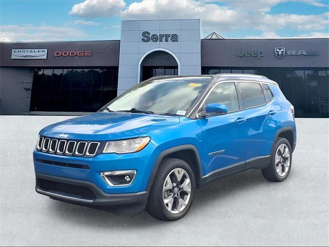 used 2020 Jeep Compass car, priced at $16,000